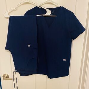 Figs Scrubs, size small, Navy.